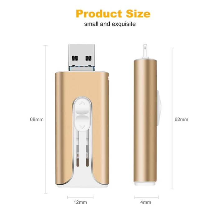Memory Storage FileNest 4-in-l USB External